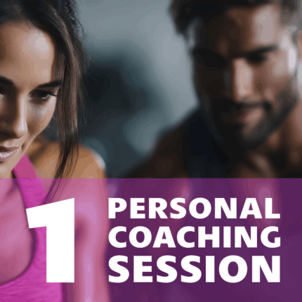 1 Personal Coaching Session (1/2 heure)